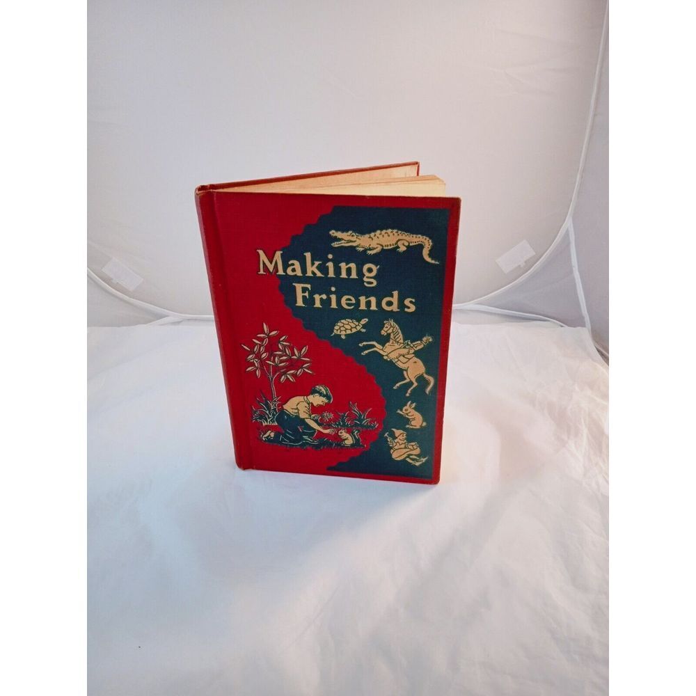 Making Friends Lippincott Company Rare Vintage Hard Cover Book 1953 - Very Clean